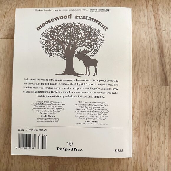 New Recipes From Moosewood Restaurant Autographed by Maureen Vivino 1987 - Picture 10 of 12